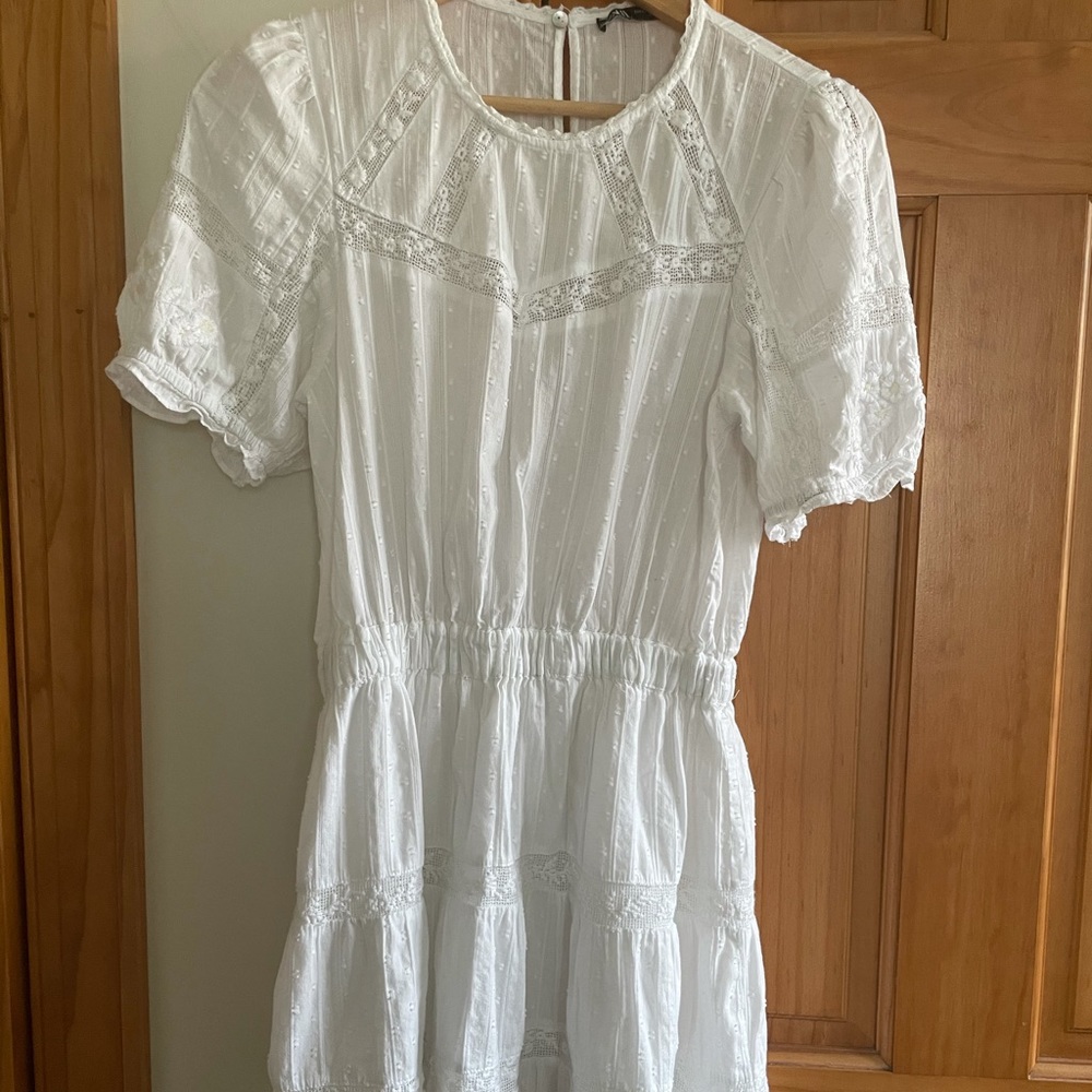 ZARA White dress